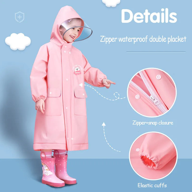 Capa de chuva infantil neutra