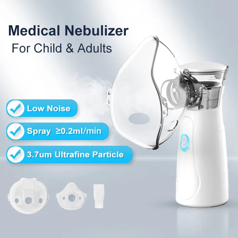 Inalador Nebulizador portatil ultra silencioso