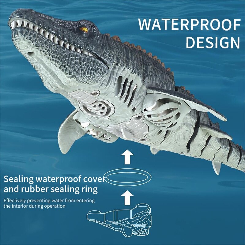 Dinosauro aquático de controde remoto