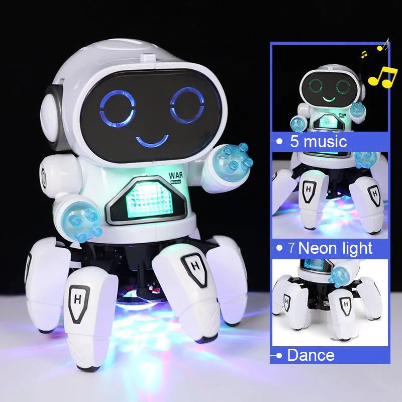 Robo dança e canta