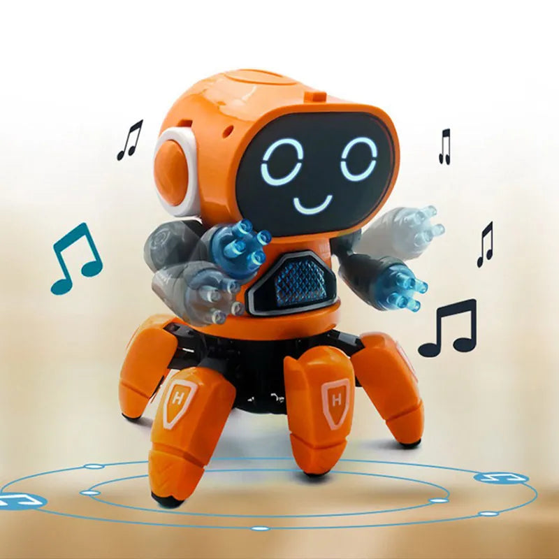 Robo dança e canta